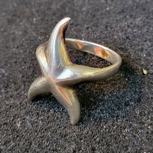 Sterling Silver Star Ring